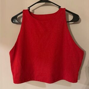 Old Navy Red Crop Top